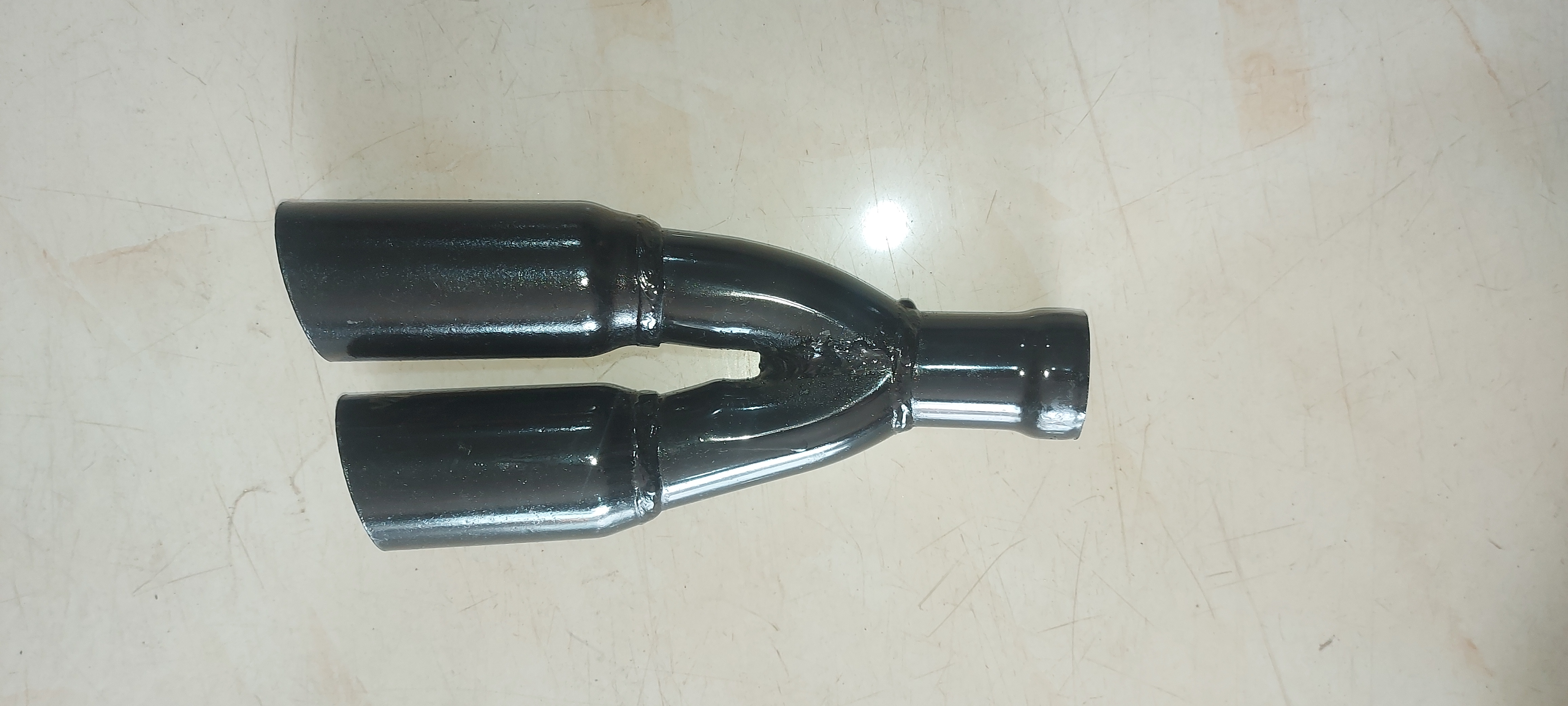 اگزوز موتور سیکلت دو لول کوتاه