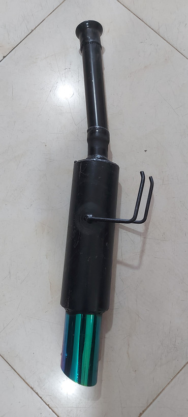 منبع اگزوز ۷۱۳ سر ۷ رنگ آماده نصب ۴۰۵